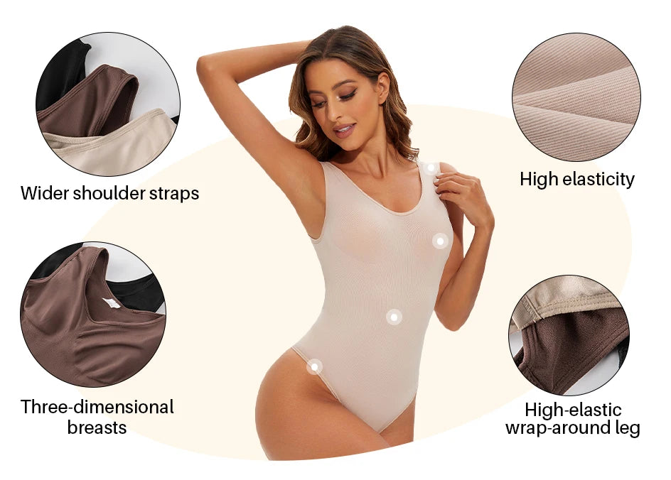 Seamless Shapewear Bodysuit